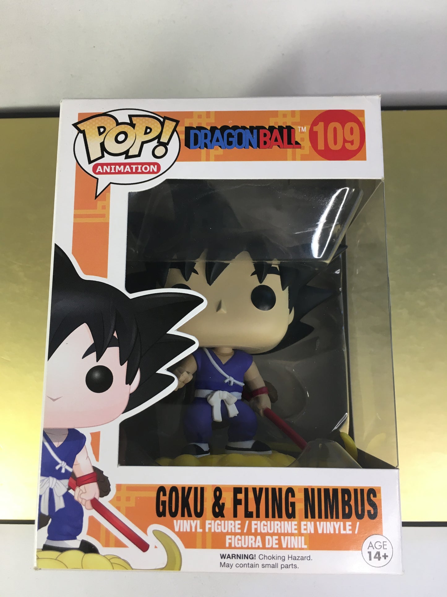 Funko Pop Goku & Flying Nimbus 109 BOX DAMAGE