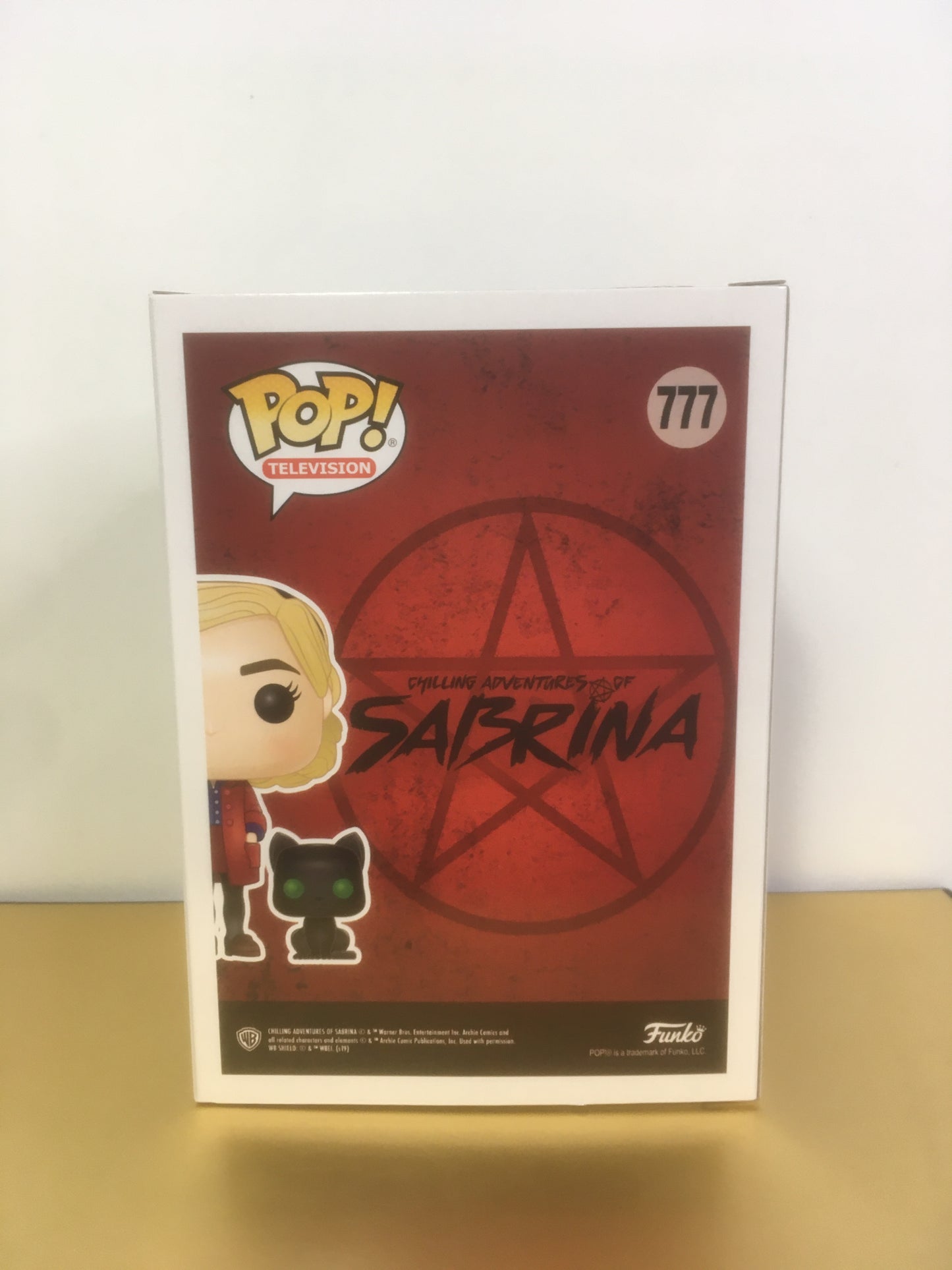 Funko Pop Sabrina Spellman and Salem 777