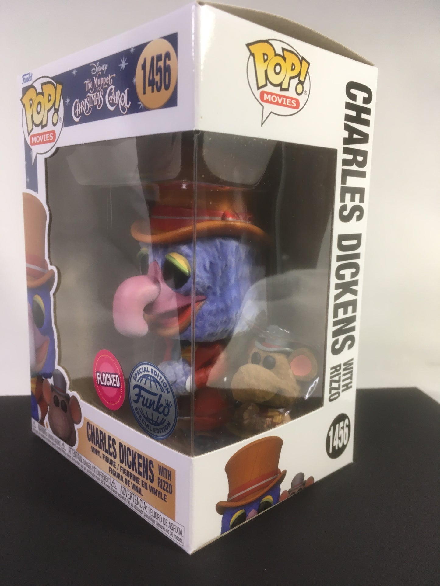 Funko Pop Charles Dickens 1456 Flocked