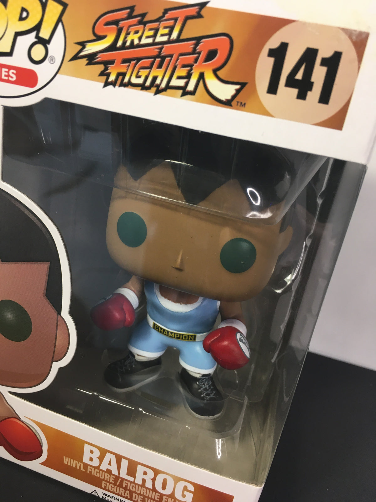 Gewelfde Funko Pop Balrog 141 Street Fighter