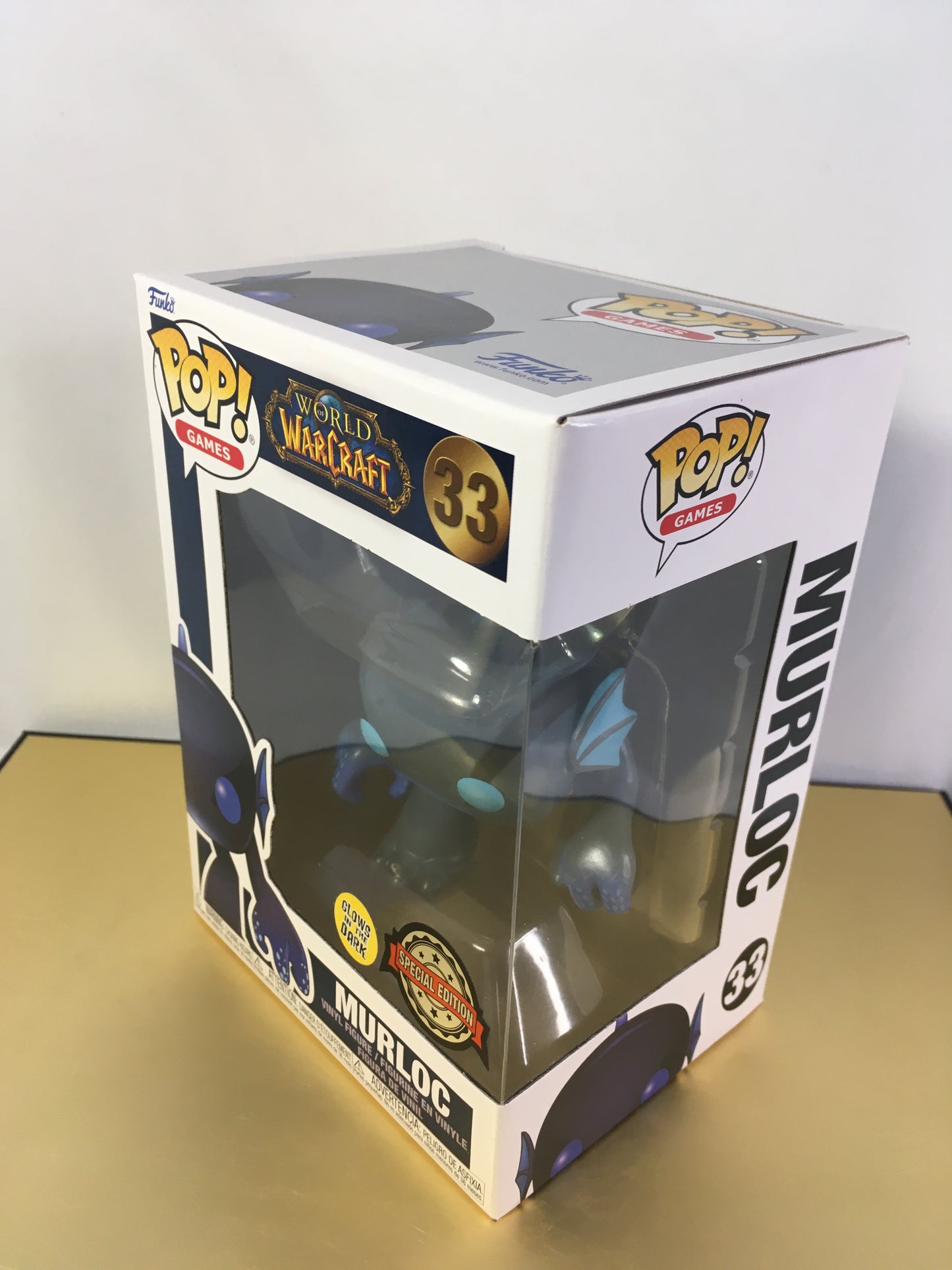 Vaulted Funko Pop Murloc 33 GITD