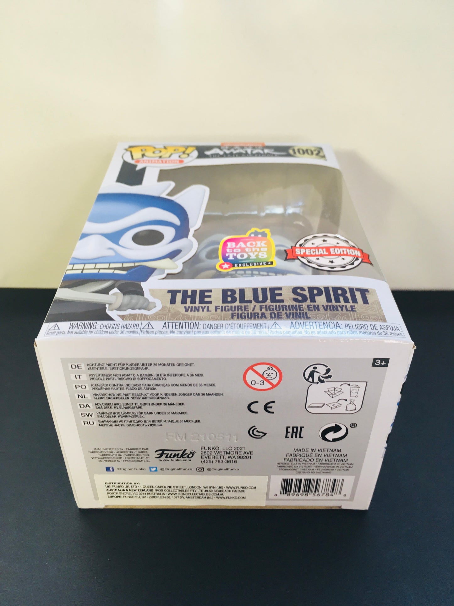 Backorder: Funko Pop The Blue Spirit 1002 Zuko