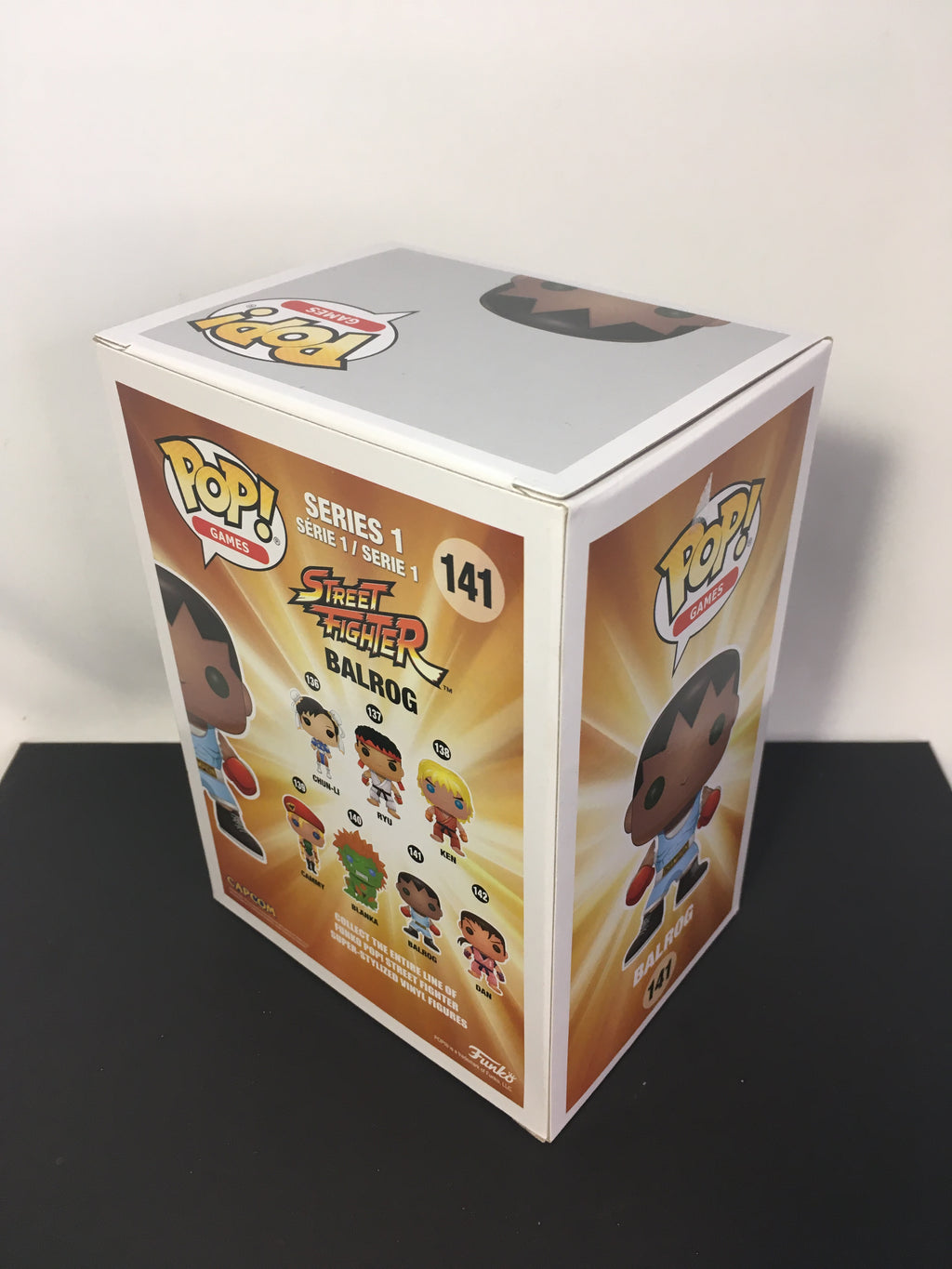 Gewelfde Funko Pop Balrog 141 Street Fighter