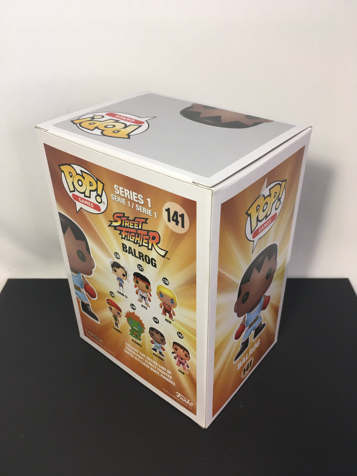 Gewelfde Funko Pop Balrog 141 Street Fighter