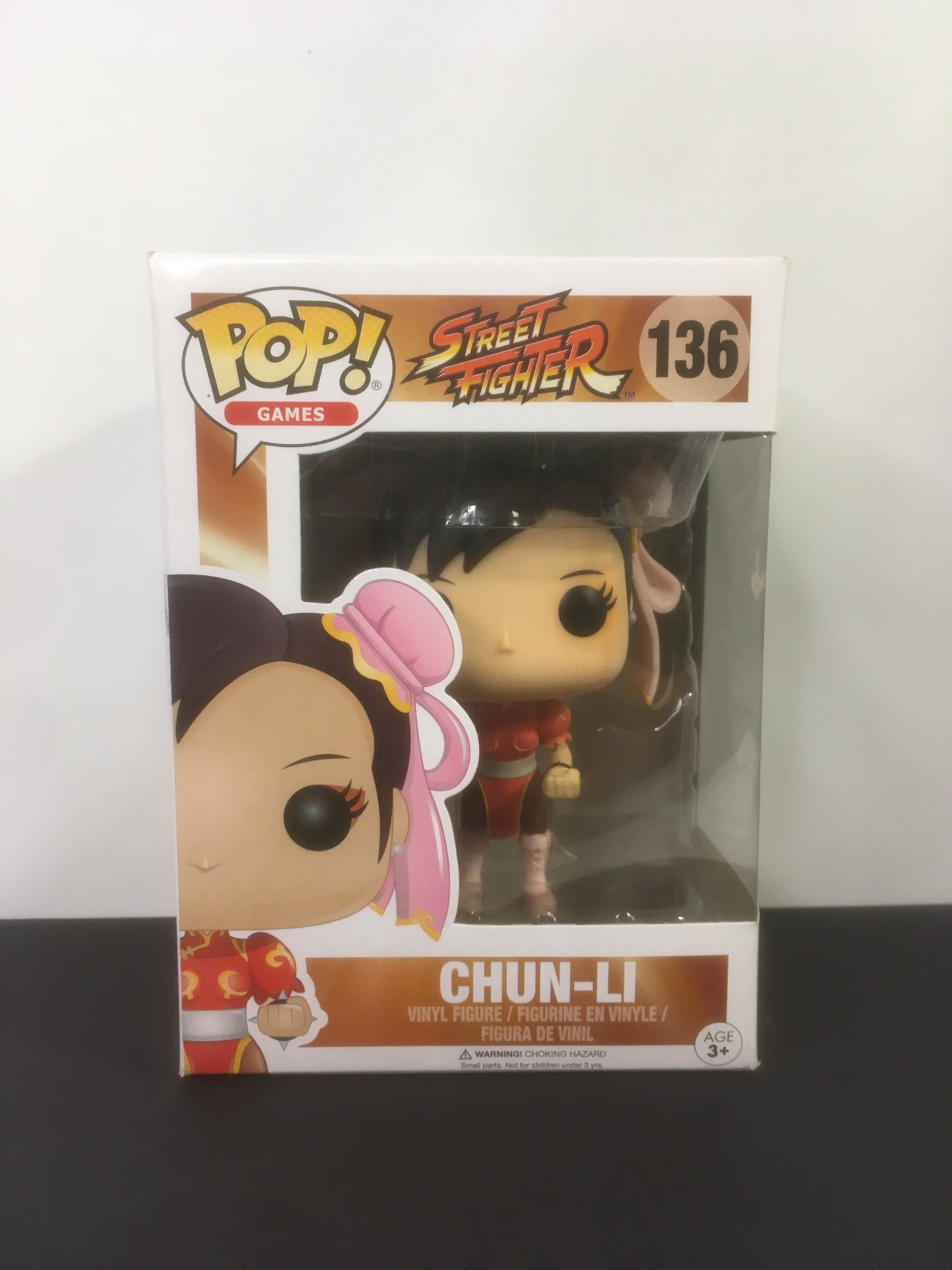 Vaulted Funko Pop Chun-Li 136 Street Fighter