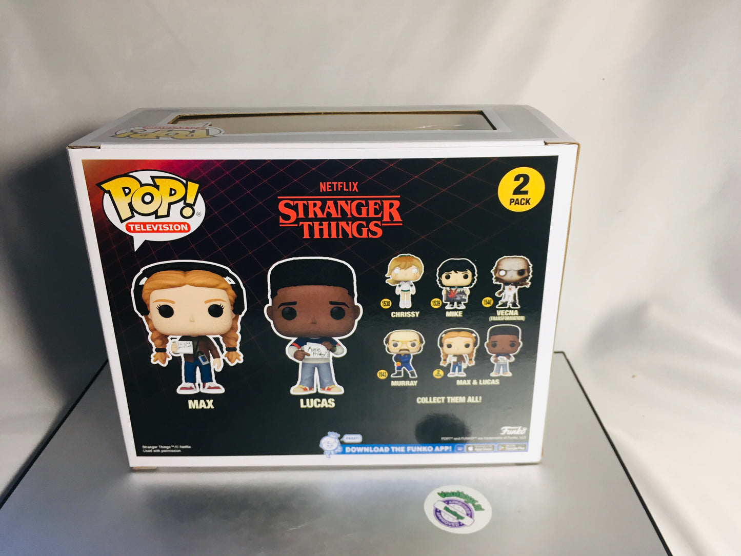 Funko Pop! Max & Lucas 2 Pack Stranger Things