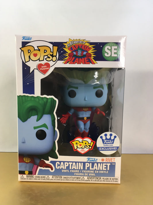 Funko Pop Captain Planet Pops with Purpose