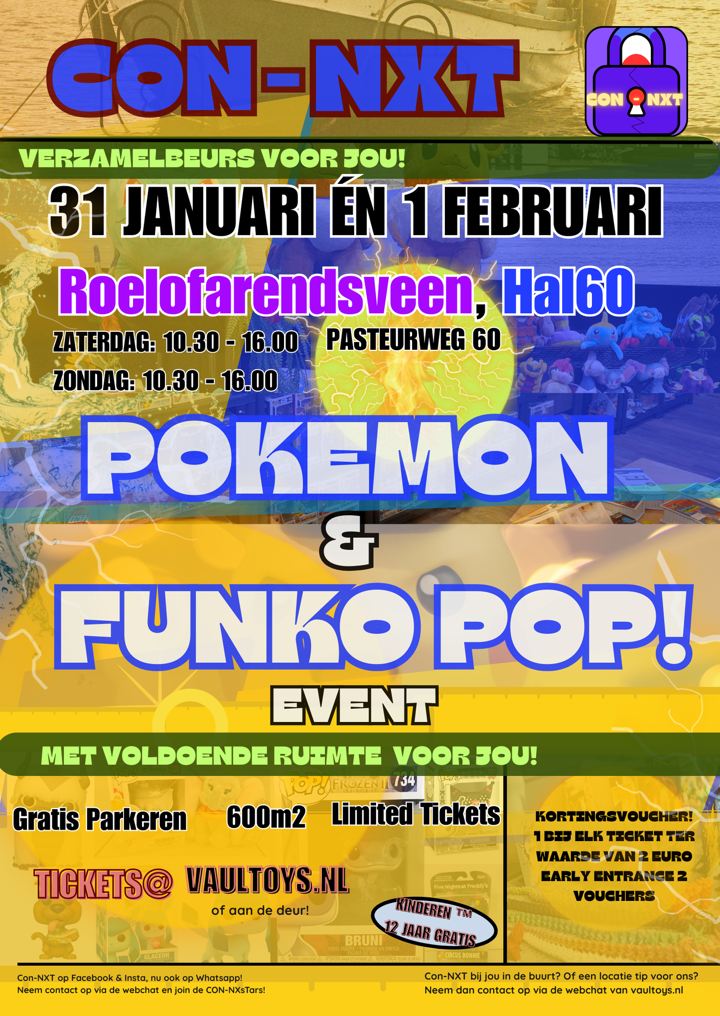 Tickets Con-NXT! 31 Januari & 1 Februari Roelofarendsveen