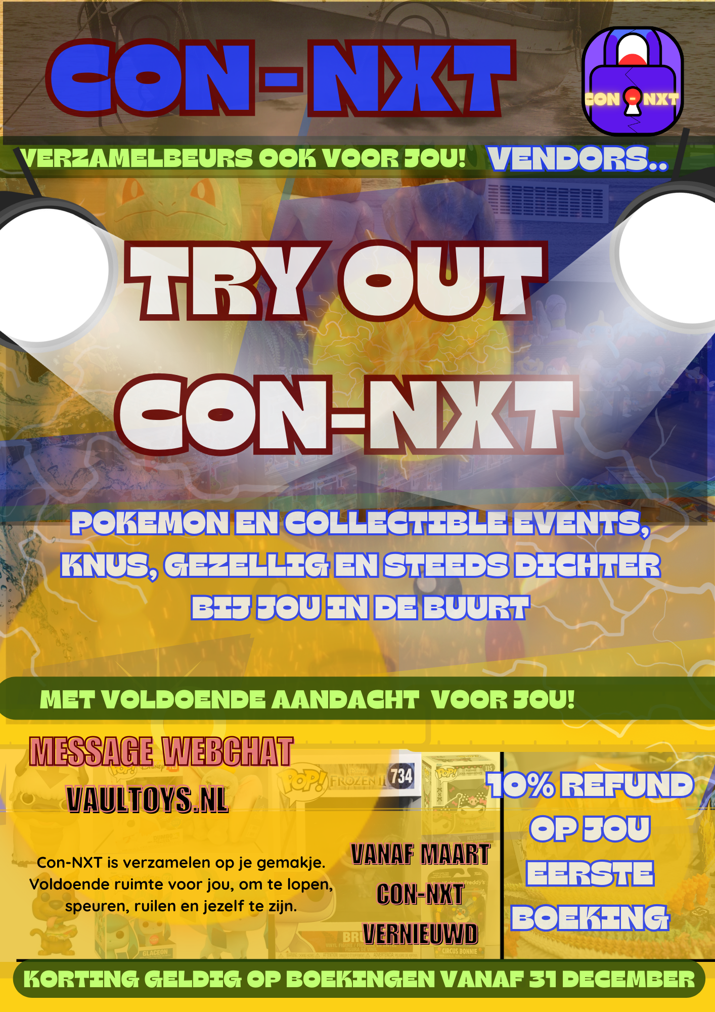 Standhouder Tafels Blast Galaxy Arcade Amsterdam