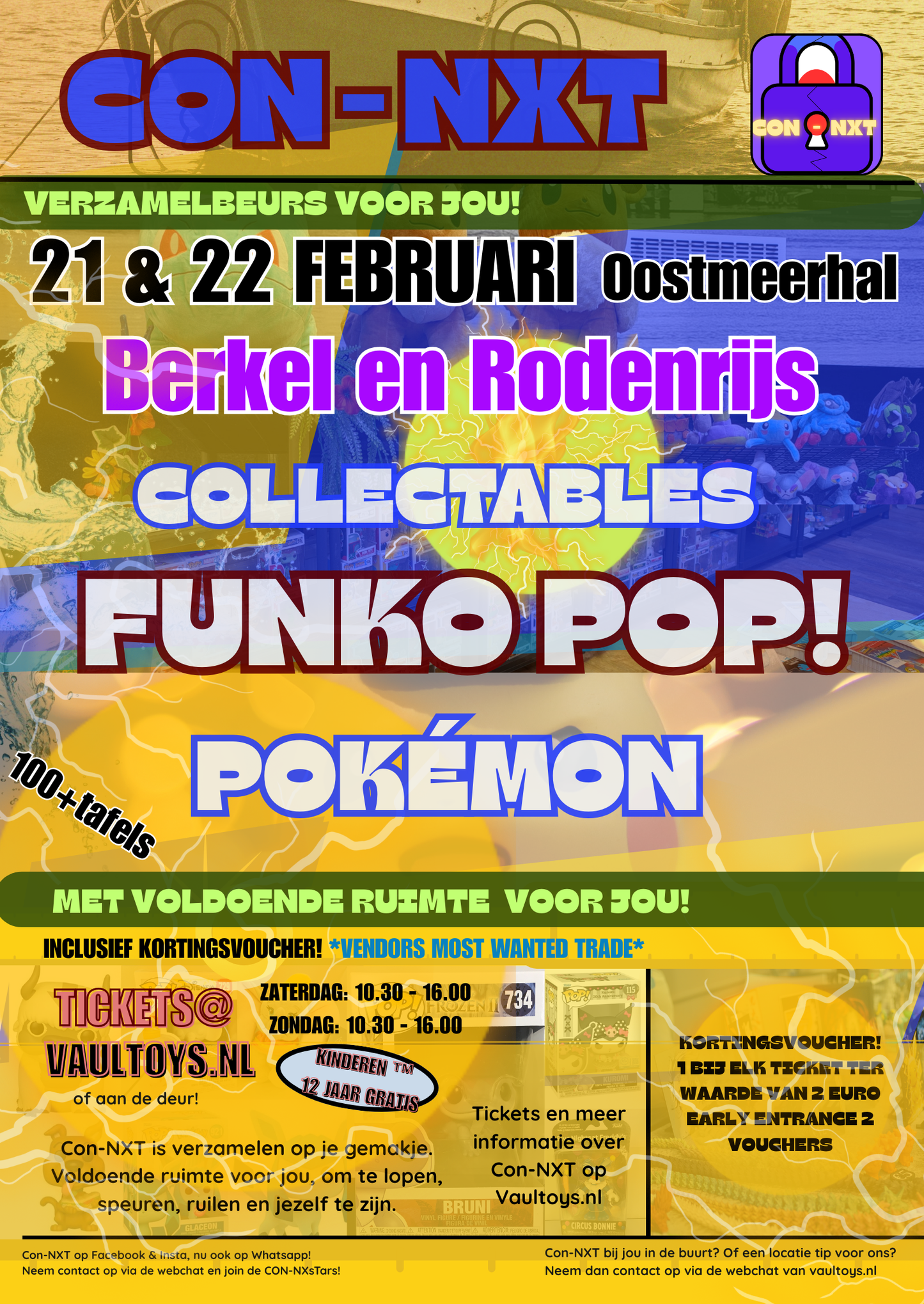 Tickets Con-NXT Berkel en Rodenrijs 21 en 22 februari