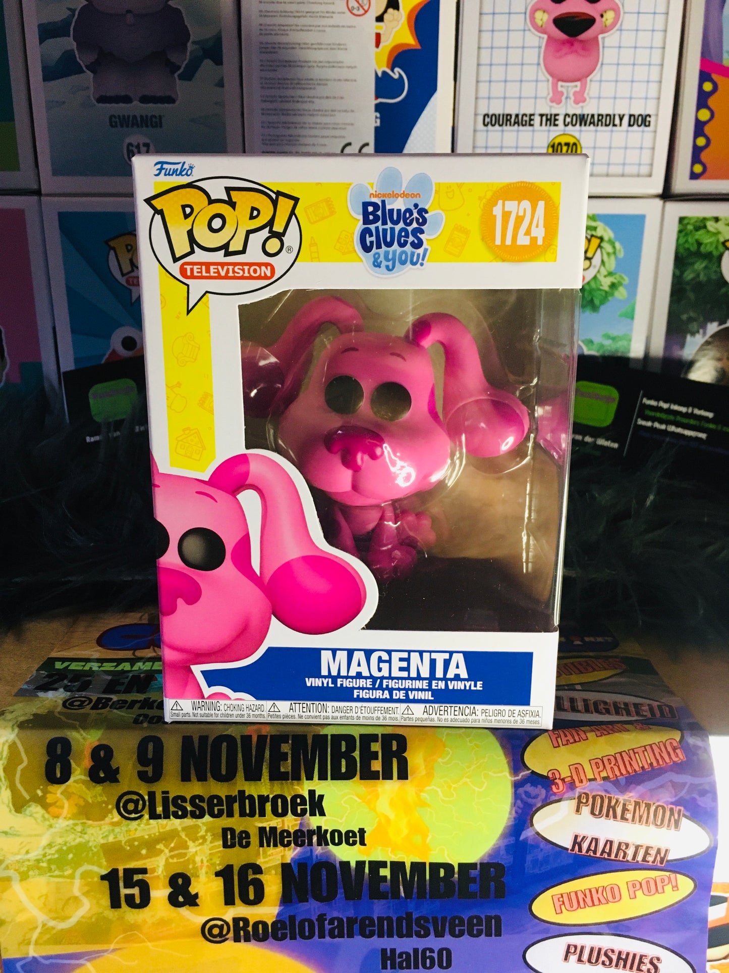 Funko Pop! Magenta 1724 Blues Clues