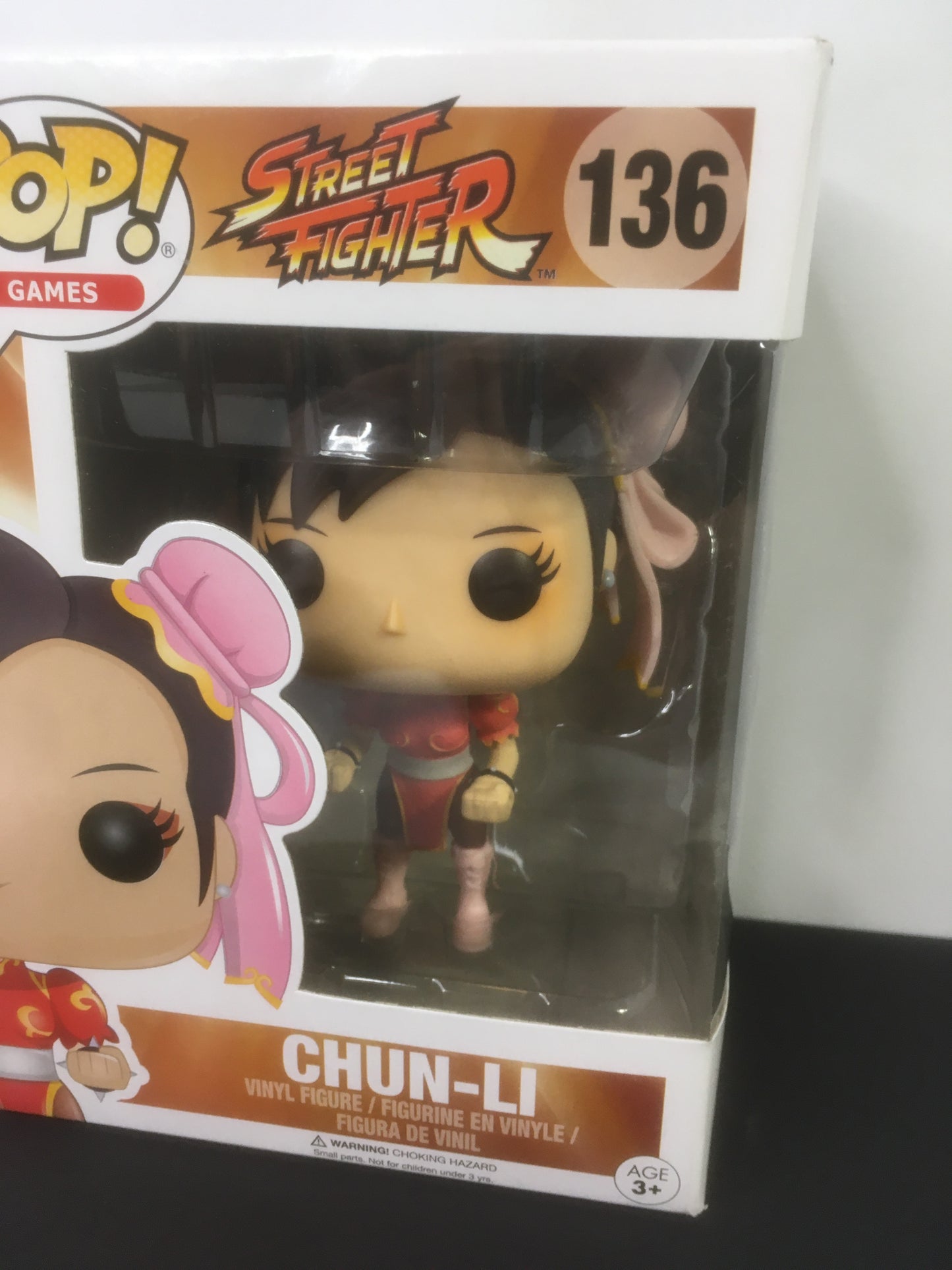 Vaulted Funko Pop Chun-Li 136 Street Fighter