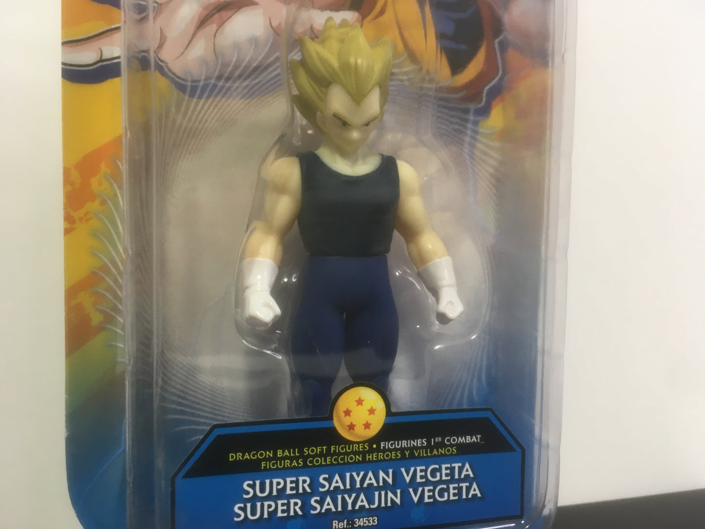 Bandai Super Saiyan Vegeta Soft Figure Dragon Ball Z