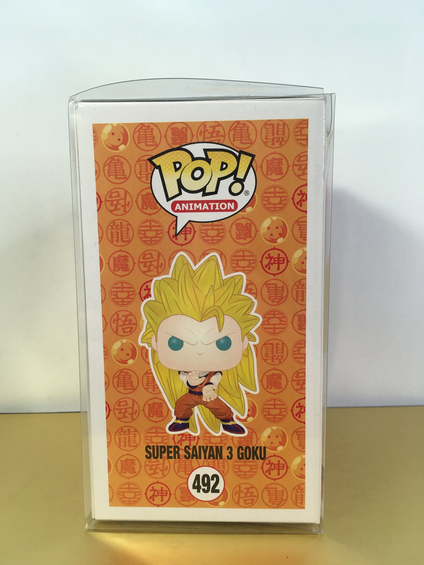 Vaulted Funko Pop Super Saiyan 3 Goku 492 GITD