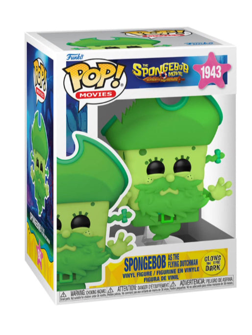 Preorder: Funko POP! Spongebob Flying Dutchman 1943 Glows