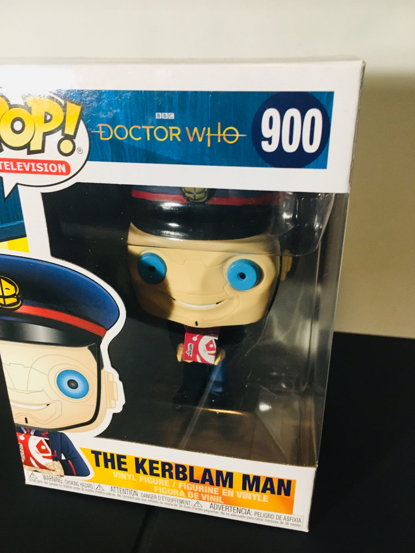 Vaulted Funko Pop! The Kerblam Man 900 Doctor Who - Pop! Television - Vaulted