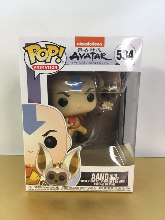 Backorder: Funko Pop Aang with Momo 534