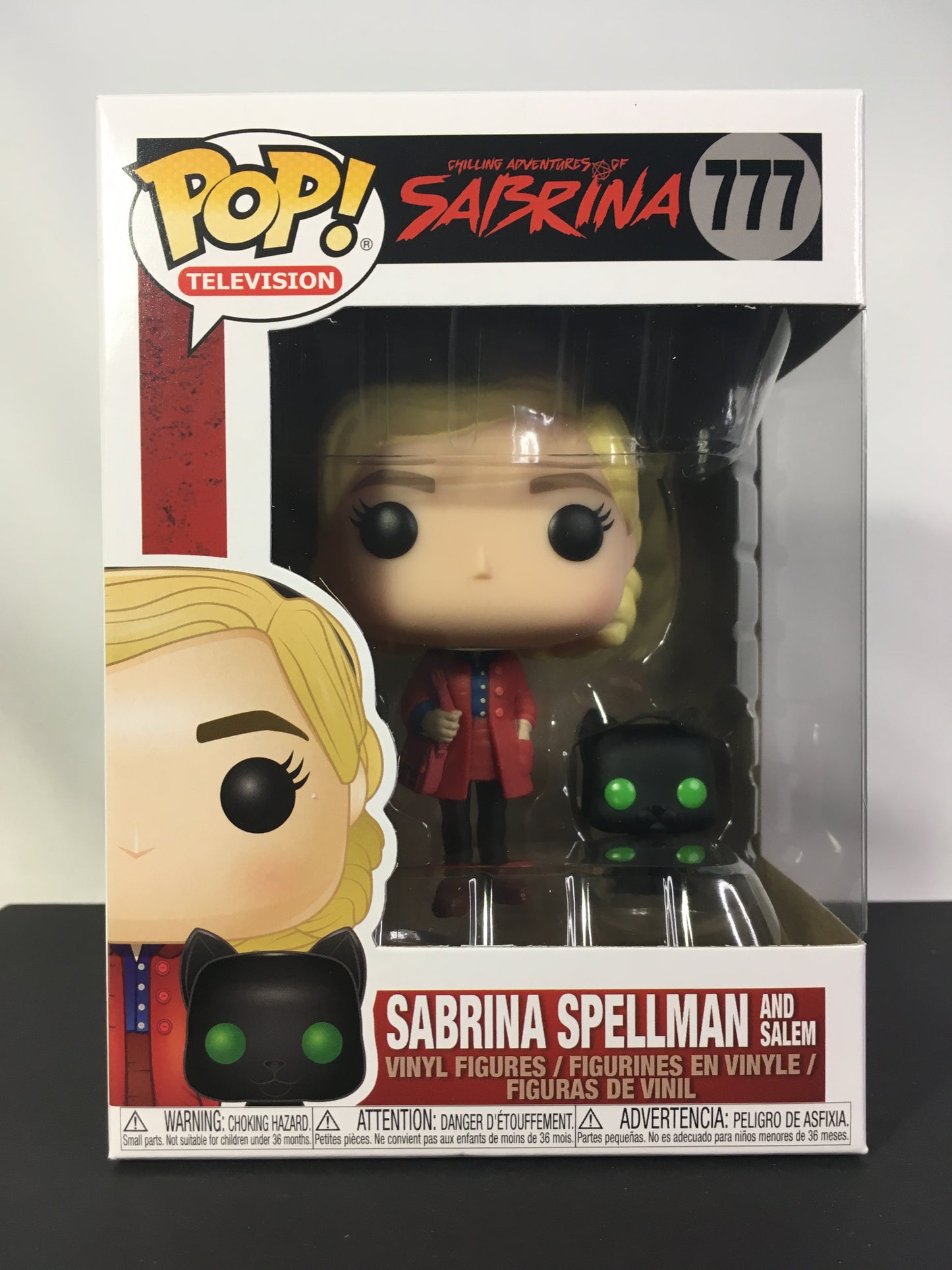 Funko Pop Sabrina Spellman and Salem 777