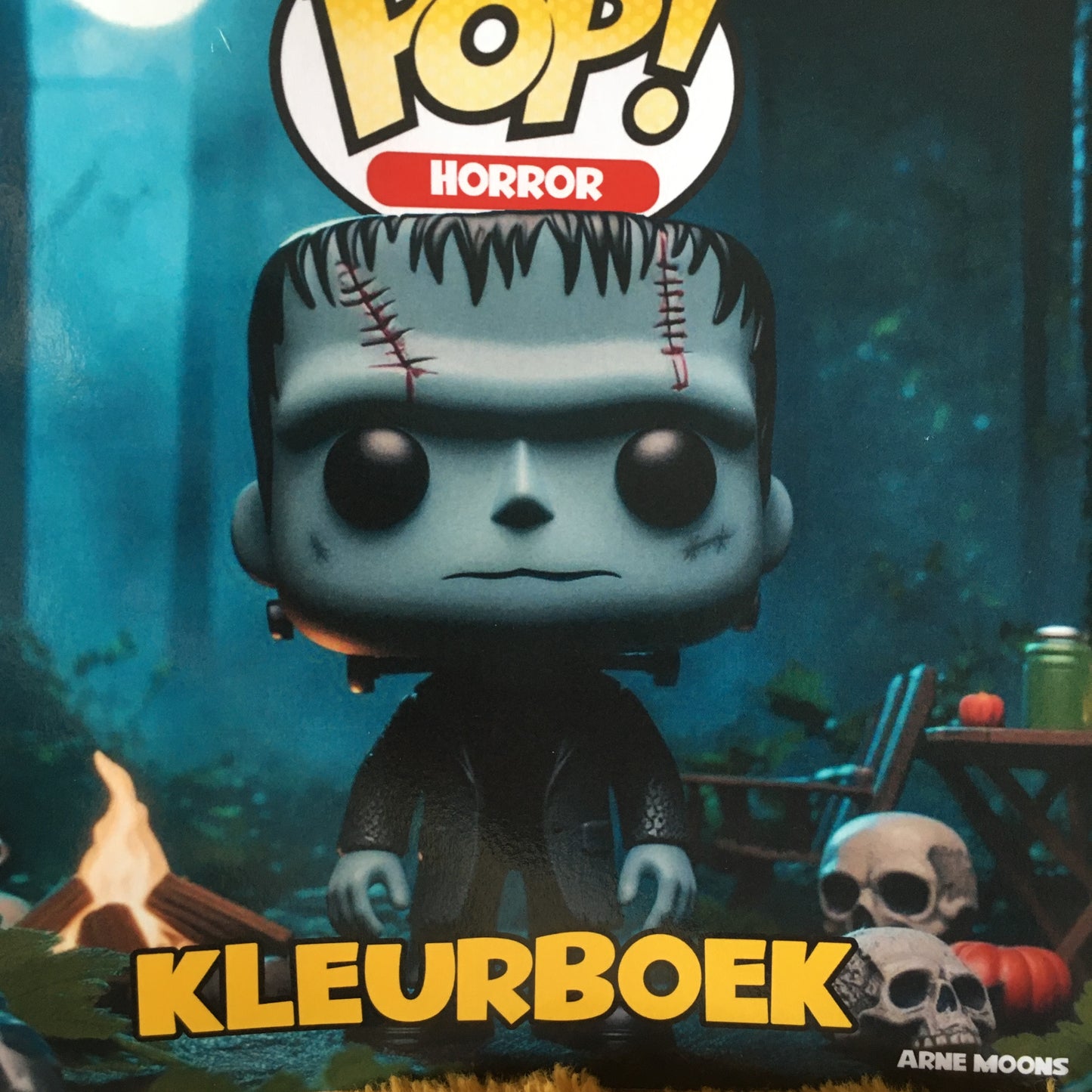 Funko Pop Colouring Book Horror