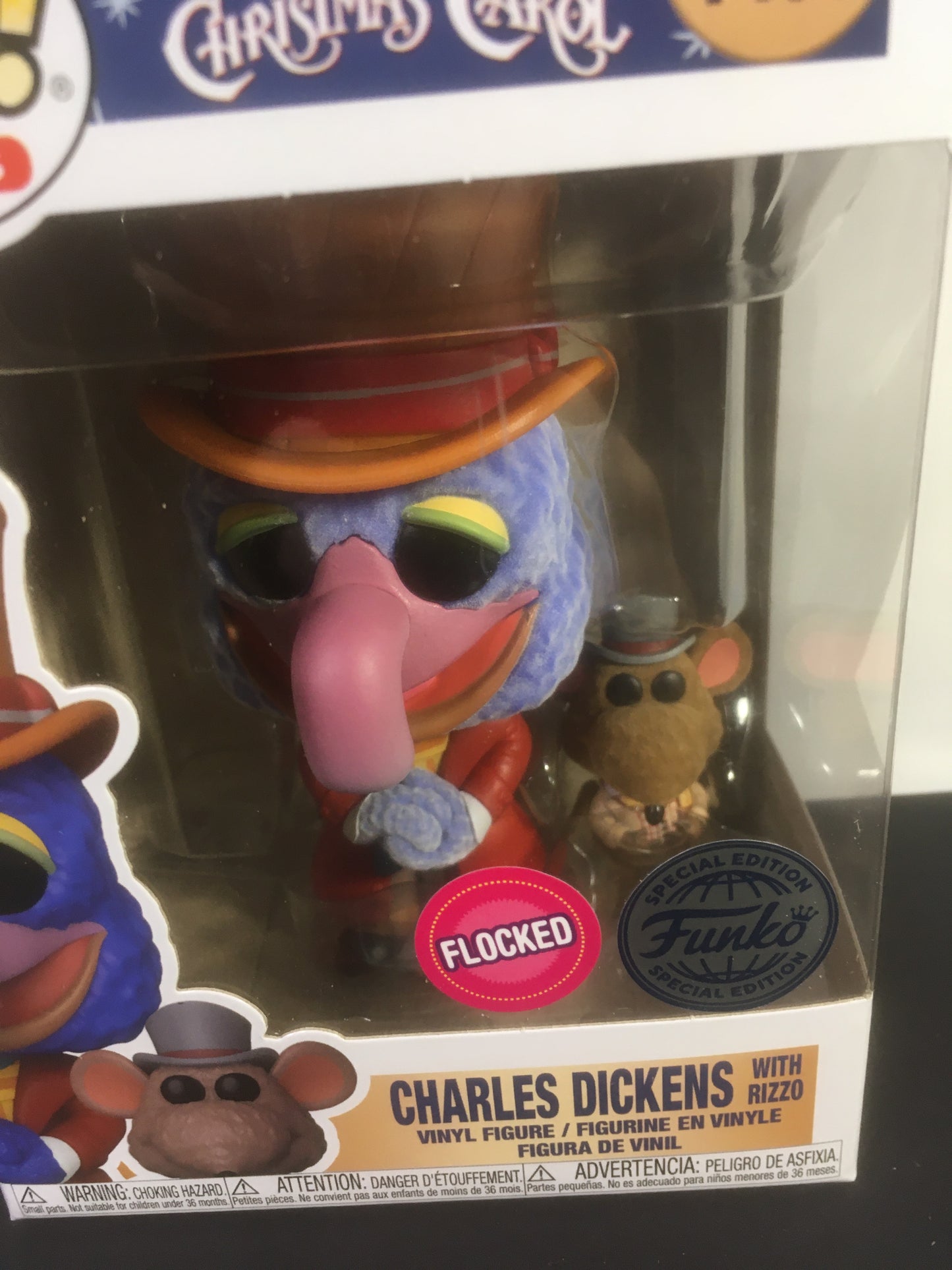 Funko Pop Charles Dickens 1456 Flocked