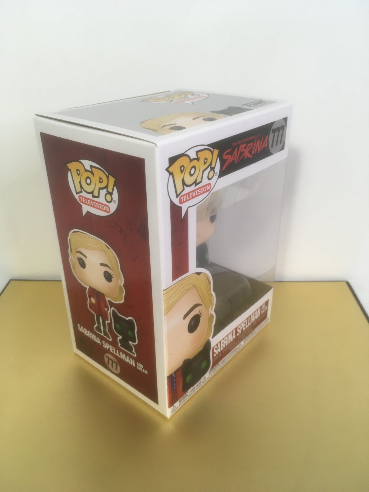 Funko Pop Sabrina Spellman and Salem 777