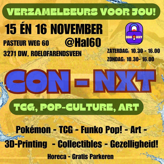 Promotional poster for an event called 'CON-NXT