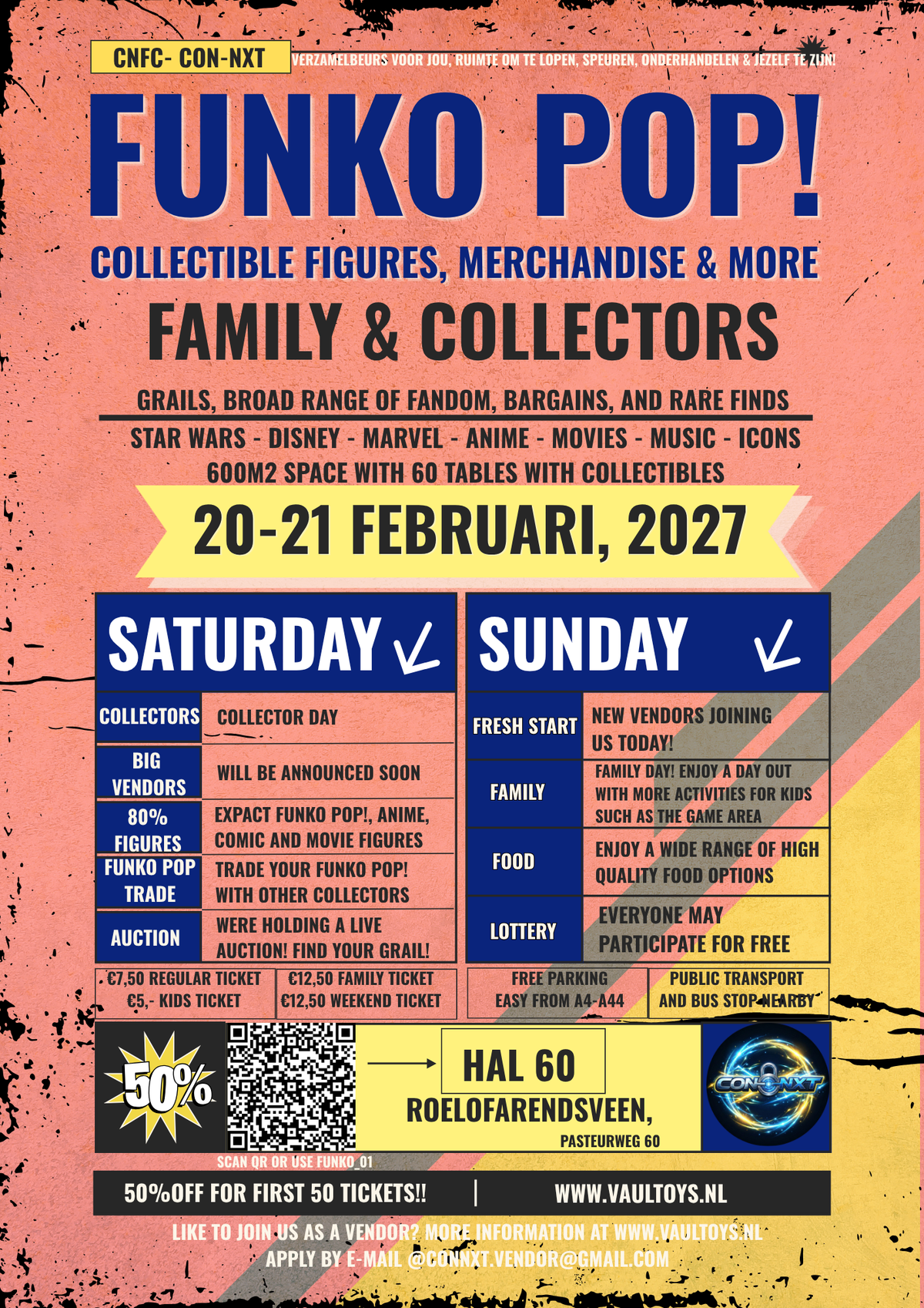CON-NXT FUNKO POP! COLLECTOR BEURS