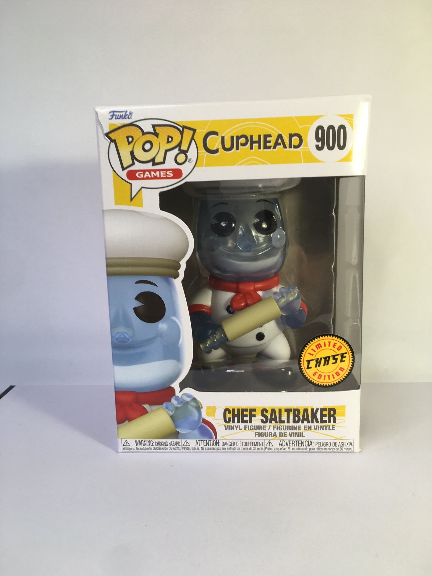 Funko Pop Chase: Chef Saltbaker 900 Cuphead Limited GITD