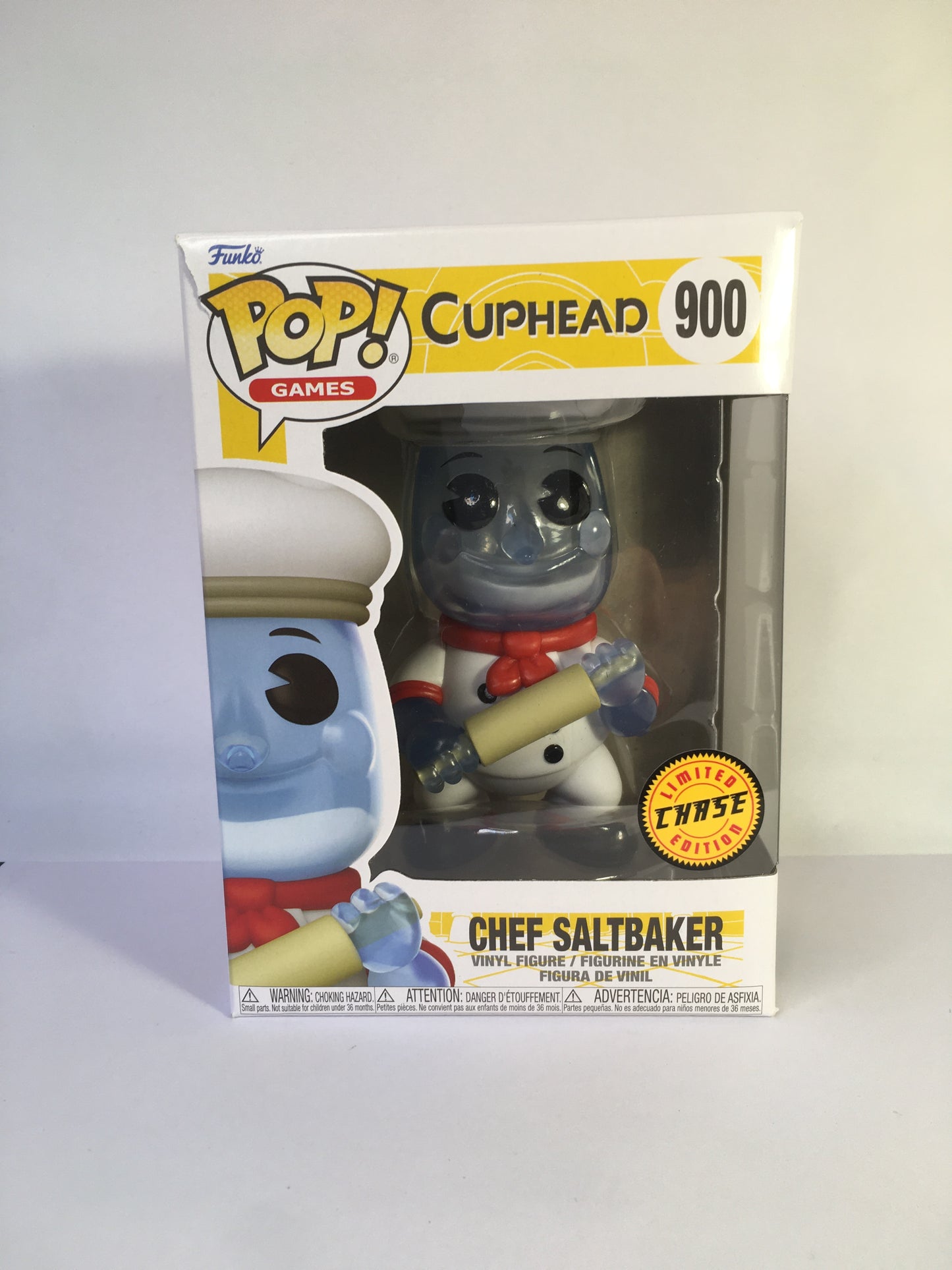 Funko Pop Chase: Chef Saltbaker 900 Cuphead Limited GITD