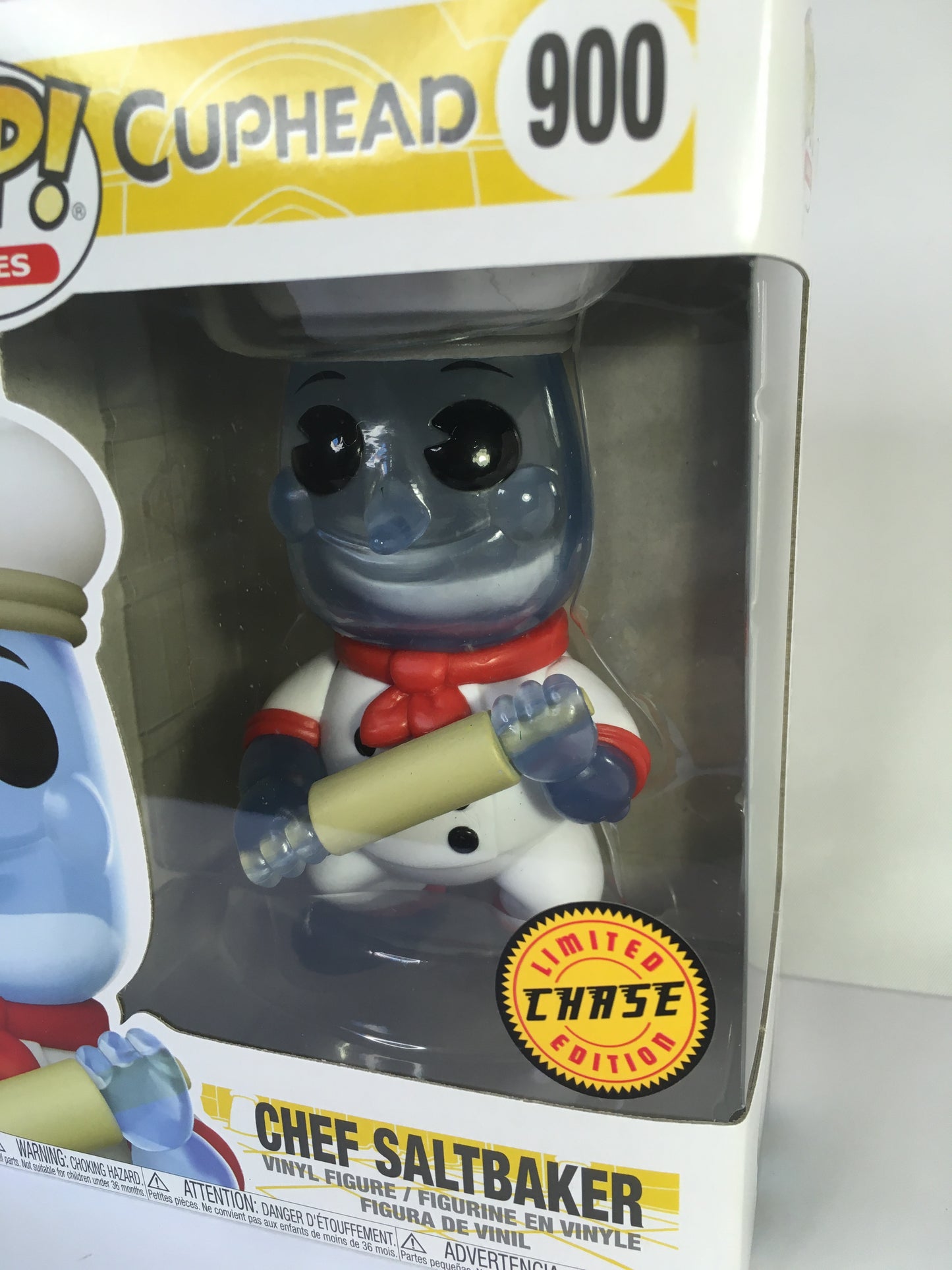 Funko Pop Chase: Chef Saltbaker 900 Cuphead Limited GITD