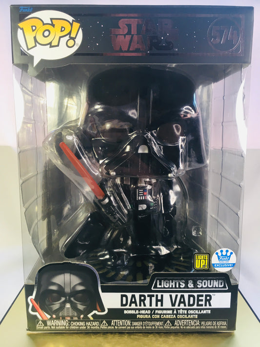 Funko Pop Darth Vader 574 10 Inch Lights and Sound