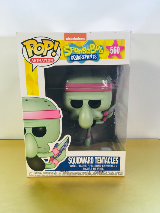 Vaulted Funko Pop Squidward Tentacles 560