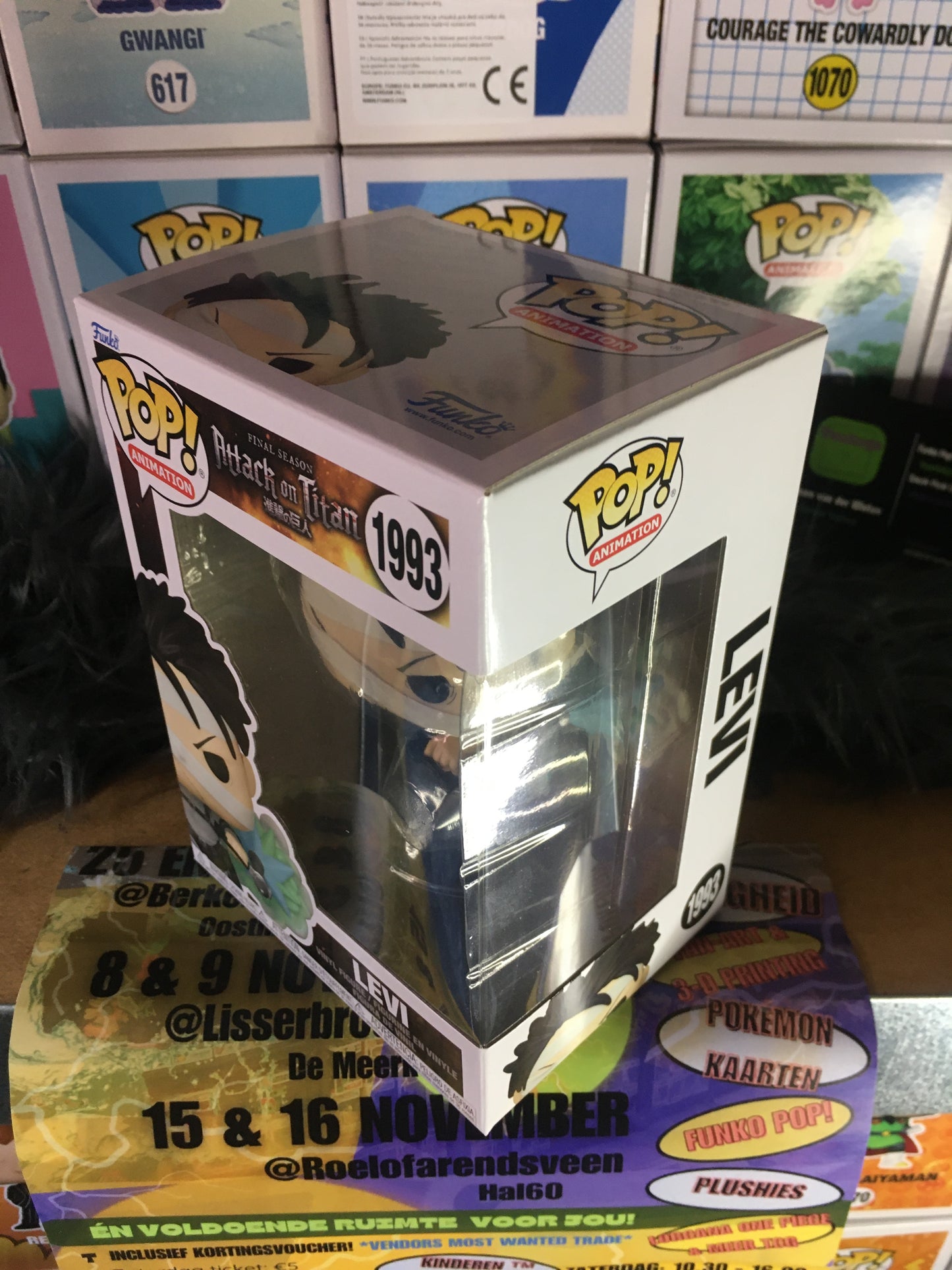 Funko Pop! Levi 1993 Attack on Titan