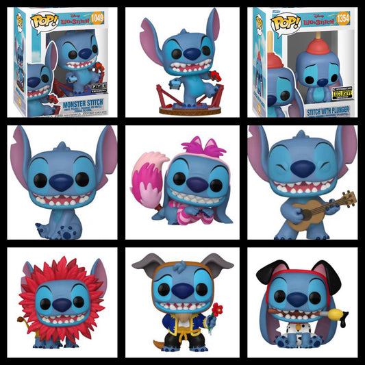 Backorder: Funko Pops Stitch - many options