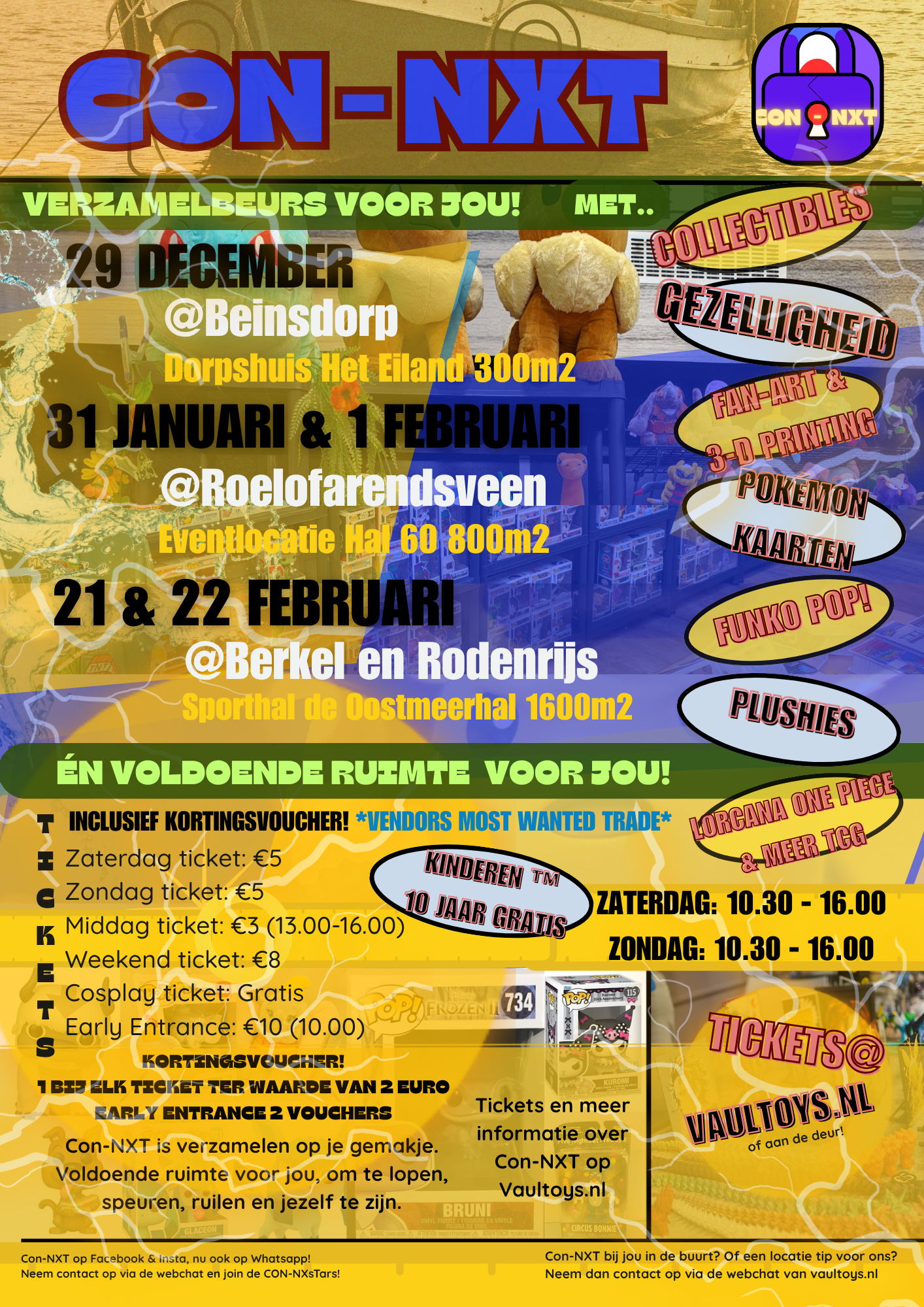 Standhouder Tafels 21-22 Februari in de Oostmeerhal in Berkel en Rodenrijs