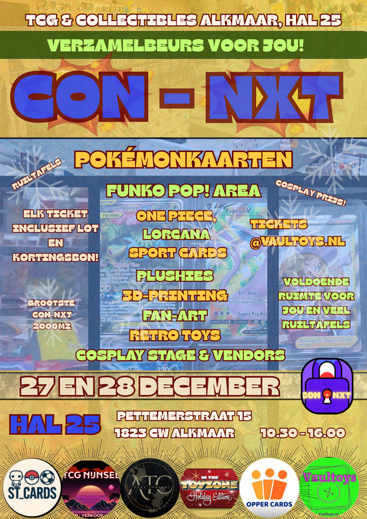 Tickets Con-NXT! 27 & 28 december Alkmaar Hal 25