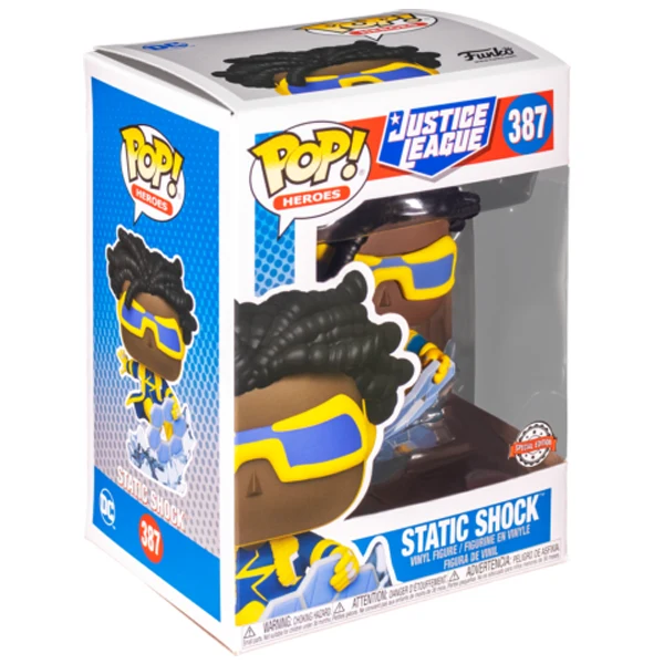 Funko Pop! | Static shock 387  (Special Edition) - Justice League