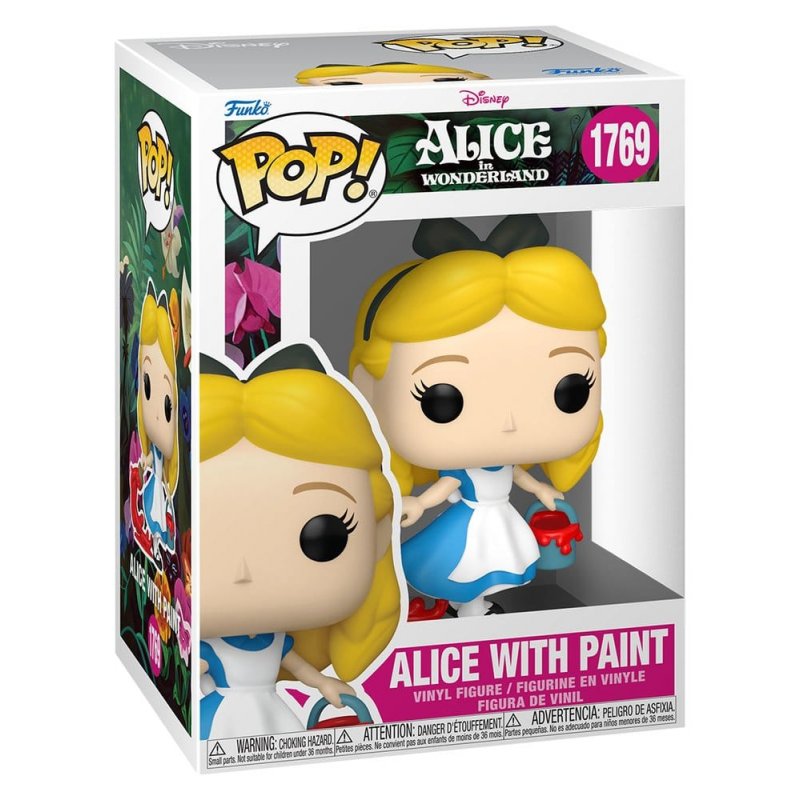 Funko Pop! | Alice with Paint 1769 - Alice in Wonderland