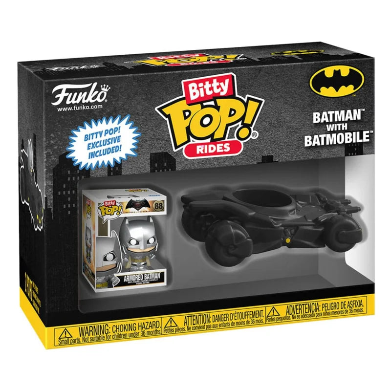 Funko Pop! DC Comics Bitty POP! Batman w/Batmobile