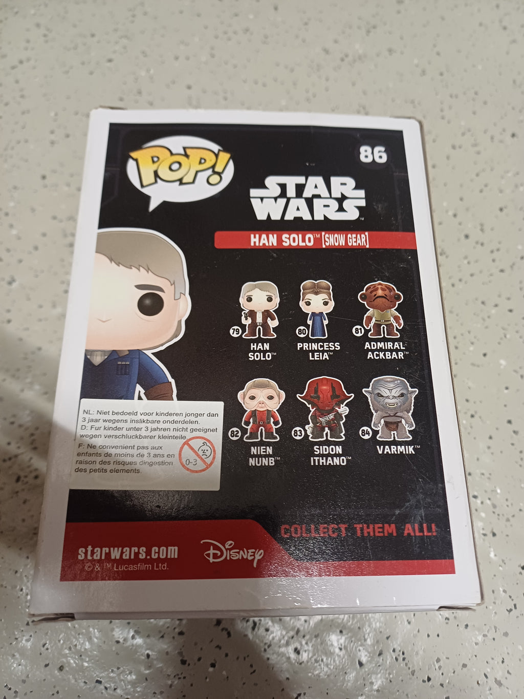 Funko Pop! Han Solo (Snow Gear) #86 - Star Wars Lootcrate exclusive