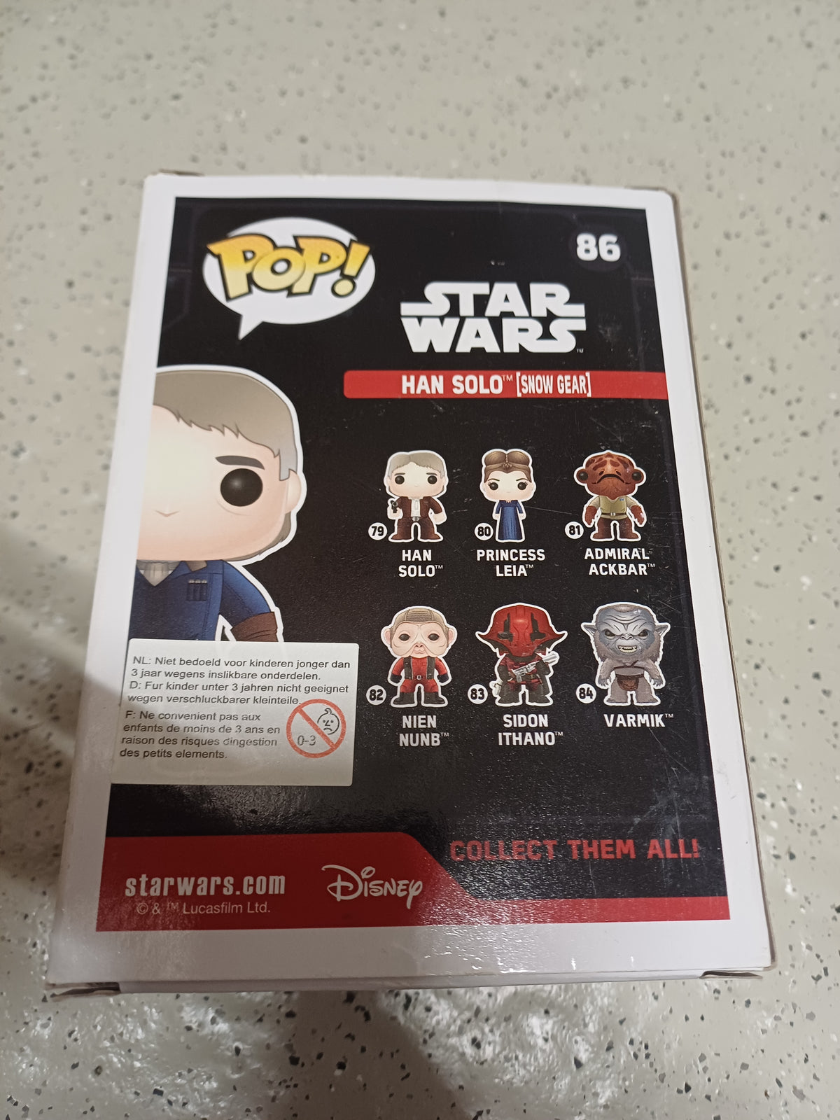 Funko Pop! Han Solo (Snow Gear) #86 - Star Wars Lootcrate exclusive