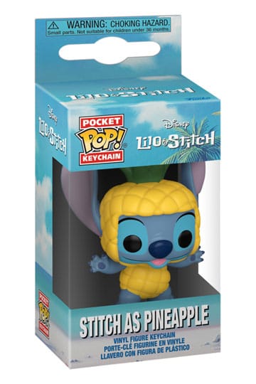 Funko Keychain Stitch as Pineapple Lilo & Stitch Disney