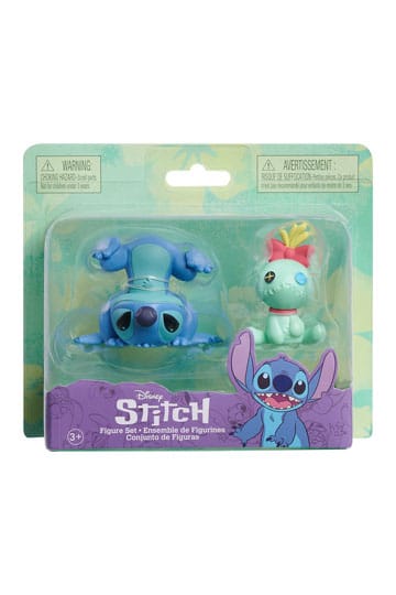 Mini Figures Stitch upside down and Scrump