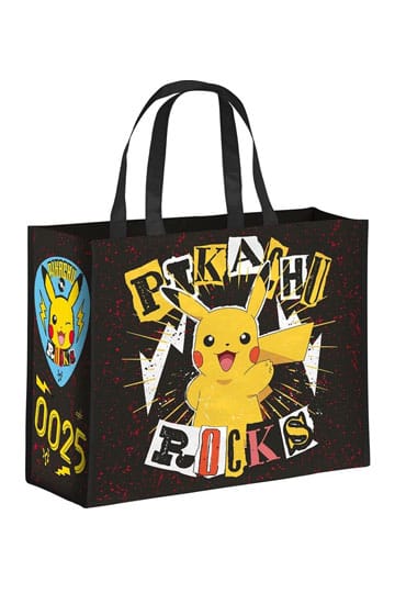 Pikachu Rocks Tote Bag Pokemon