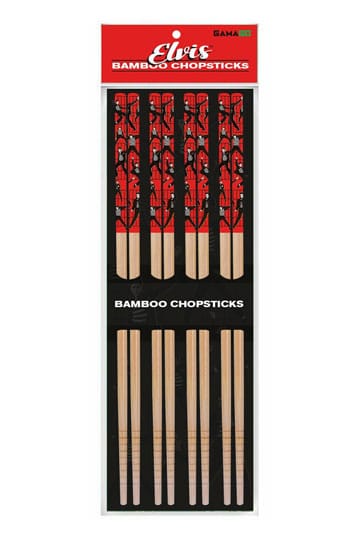 Elvis Presley Jail House Rock Themed Bamboo Chop Sticks
