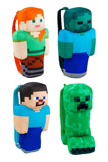 Minecraft Plush Backpacks