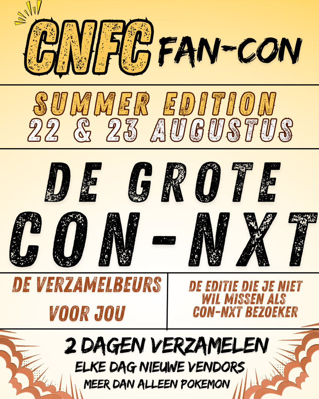 Tickets - 17 & 20 Augustus - Zomervakantie Pokémon & TCG Beurzen - Lisserbroek en Beinsdorp
