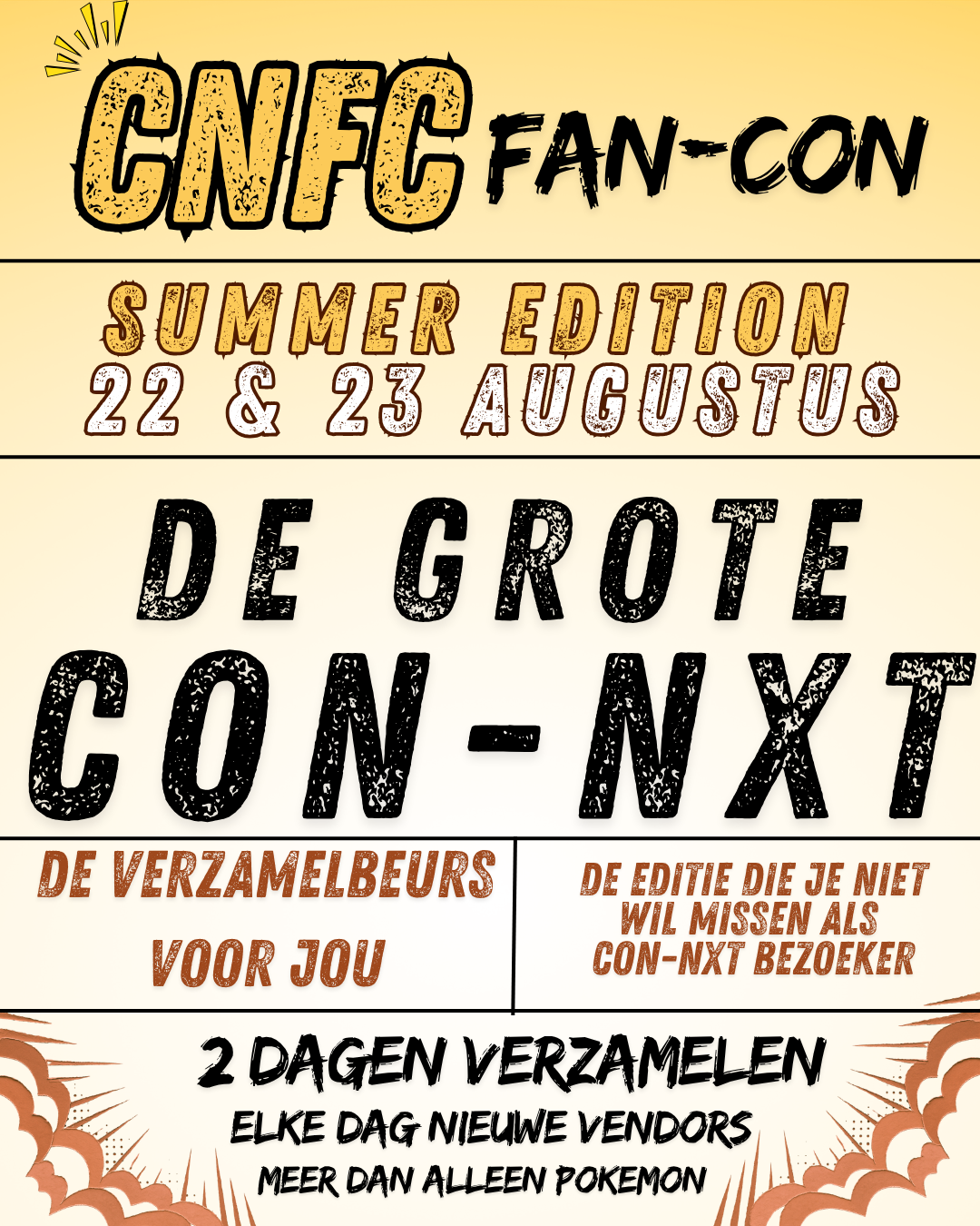 Tickets - 17 & 20 Augustus - Zomervakantie Pokémon & TCG Beurzen - Lisserbroek en Beinsdorp