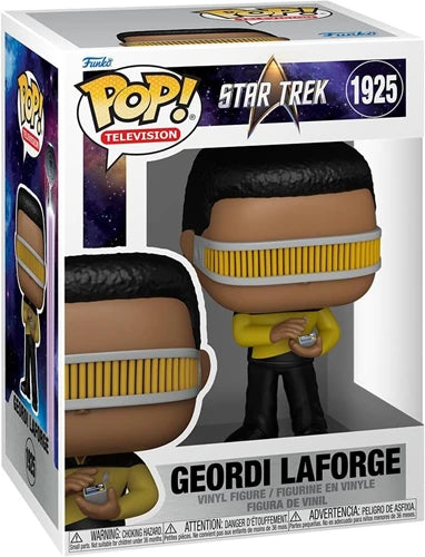 Funko Pop! | Geordi La Forge 1925 - Star Trek TNG