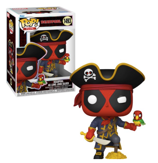 Deadpool as Long John Silver 1493 funko pop 